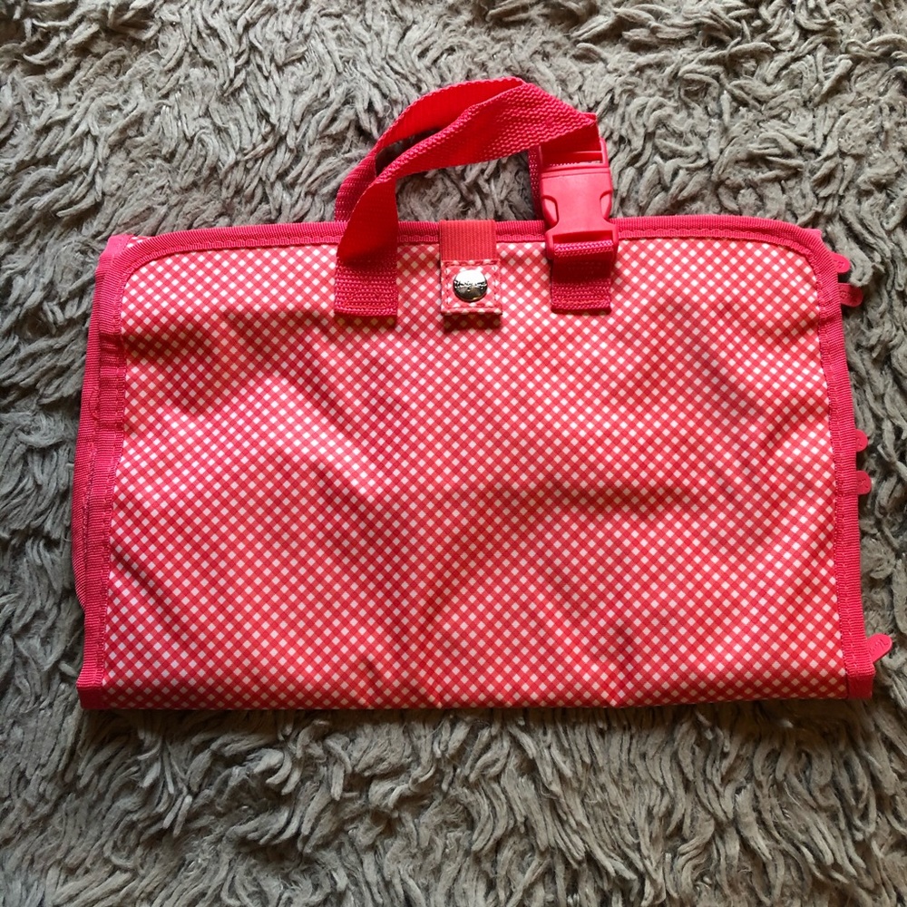 Thirty-One Travel Jewelry Organizer Hot Pink